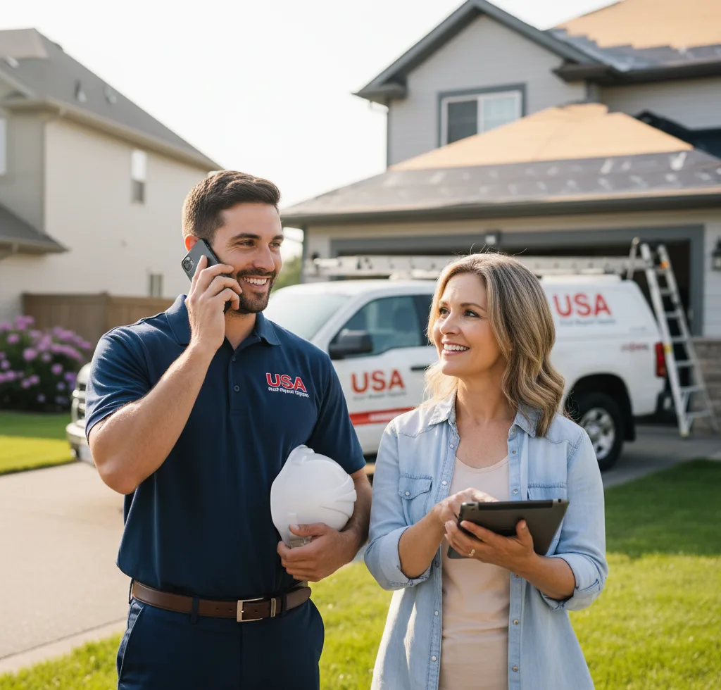 USA Roof Repair Experts customer support in Dillon